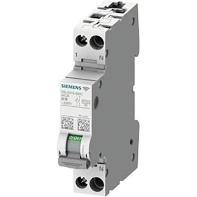 Siemens LS 6013 6MC - Leitungsschutzschalter 13A 1+N Pole Siemens LS 6013 6MC - Leitungsschutzschalter 13A 1+N Pole