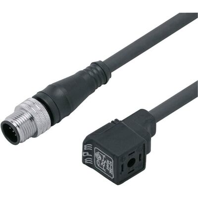 IFM E11440, Elektronikkabel + Stecker, Schwarz IFM E11440, Elektronikkabel + Stecker, Schwarz