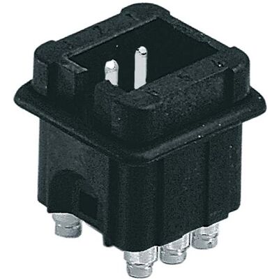 Harting Stifteinsatz, Elektronikkabel + Stecker, Schwarz Harting Stifteinsatz, Elektronikkabel + Stecker, Schwarz