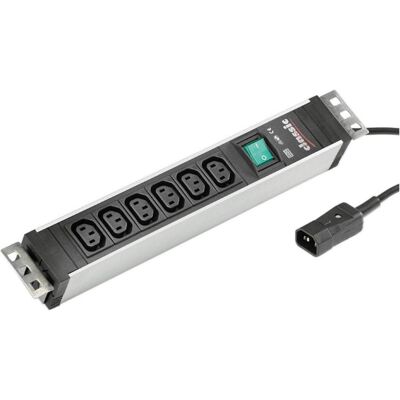 Bachmann, Steckdosenleiste, Kaltgeräte-Steckdosenleiste (6x, IEC 60906-1, 2 m) Bachmann, Steckdosenleiste, Kaltgeräte-Steckdosenleiste (6x, IEC 60906-1, 2 m)