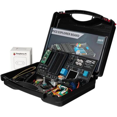Joy-it RB-P-XPLR-SET inkl. Aufbewahrungskoffer, inkl. LEDs, inkl. Netzteil, inkl. Sensoren, inkl. U, Entwicklungsboard + Kit Joy-it RB-P-XPLR-SET inkl. Aufbewahrungskoffer, inkl. LEDs, inkl. Netzteil, inkl. Sensoren, inkl. U, Entwicklungsboard + Kit