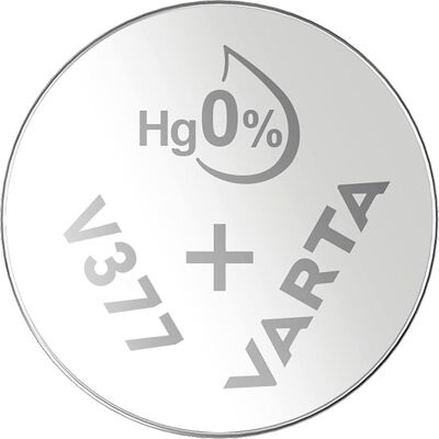 Varta V377 Silberoxid Knopfzelle - Kompakt, Zuverlässig Varta V377 Silberoxid Knopfzelle - Kompakt, Zuverlässig