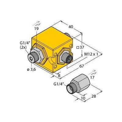 Turck Inline-Sensor, Stromkabel Turck Inline-Sensor, Stromkabel
