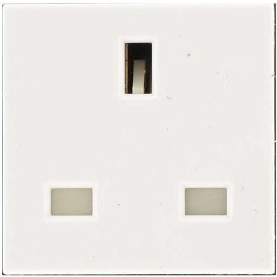 Murr Elektronik, Steckdose, Modlink MSVD Steckdose Grossbritannien 250VAC/13A Schraubklemmen Tragschienenmontage Murr Elektronik, Steckdose, Modlink MSVD Steckdose Grossbritannien 250VAC/13A Schraubklemmen Tragschienenmontage