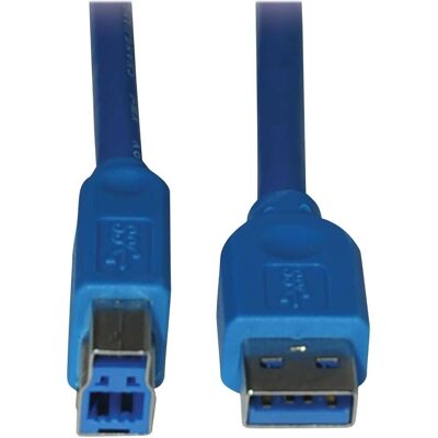 Eaton TRIPPLITE USB 3.0 SuperSpeed Device Cable AB M/M 6ft. 1,83m (1.83 m, USB 3.2 Gen 1), USB Kabel Eaton TRIPPLITE USB 3.0 SuperSpeed Device Cable AB M/M 6ft. 1,83m (1.83 m, USB 3.2 Gen 1), USB Kabel
