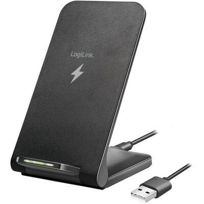 LogiLink PA0315RF (18 W), Wireless Charger, Schwarz LogiLink PA0315RF (18 W), Wireless Charger, Schwarz