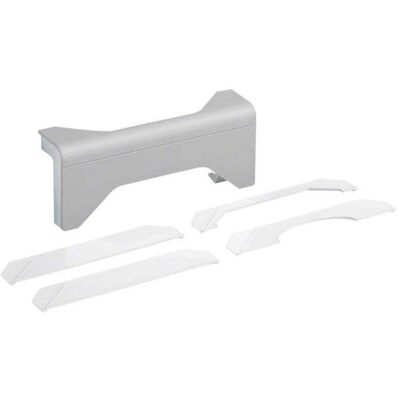 Hager - SL200558D1 - Dekor Aluminium - 55x20x55 - 3D-Abzweiger Hager - SL200558D1 - Dekor Aluminium - 55x20x55 - 3D-Abzweiger