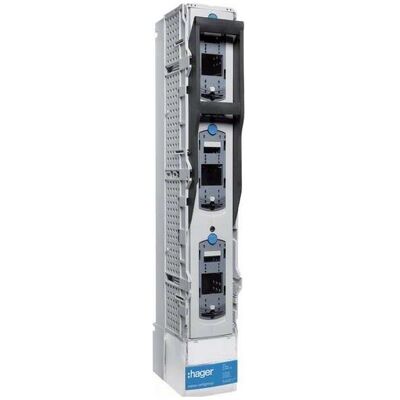 Hager HAG LVSR1VPVK4 NH1 Schaltleiste mit V-Klemme, 185mm SaS, Elektronikzubehör + Gehäuse, Schwarz Hager HAG LVSR1VPVK4 NH1 Schaltleiste mit V-Klemme, 185mm SaS, Elektronikzubehör + Gehäuse, Schwarz