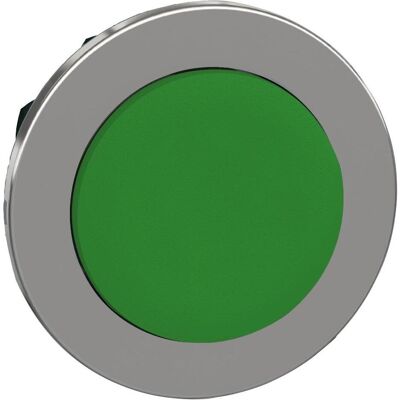 Schneider Electric Frontelement für Drucktaster ZB4F Ř ZB4FL3, Schalter + Taster, Silber, Grün Schneider Electric Frontelement für Drucktaster ZB4F Ř ZB4FL3, Schalter + Taster, Silber, Grün