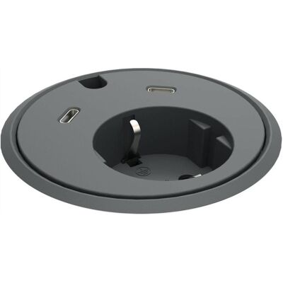 Formingfunction, Steckdose, Formingf. Powerdot 17 B 1 socket type F, 2 USB-C Formingfunction, Steckdose, Formingf. Powerdot 17 B 1 socket type F, 2 USB-C