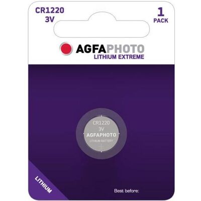 AGFAPHOTO Cr1220 (1 Stk., CR1220, 35 mAh), Batterien + Akkus AGFAPHOTO Cr1220 (1 Stk., CR1220, 35 mAh), Batterien + Akkus