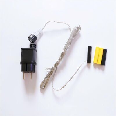 Norka AAA-Batterieadapter - ersetzt 2-3 AAA-Batterien durch Strom, Batterie Zubehör, Schwarz, Gelb Norka AAA-Batterieadapter - ersetzt 2-3 AAA-Batterien durch Strom, Batterie Zubehör, Schwarz, Gelb