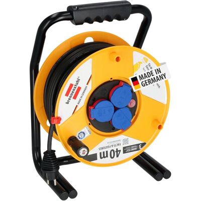 Brennenstuhl Kabelrolle, Brobusta IP44 Gewerbe-/Baustellen-Kabeltrommel 40m (40 m, 1.50 mm²) Brennenstuhl Kabelrolle, Brobusta IP44 Gewerbe-/Baustellen-Kabeltrommel 40m (40 m, 1.50 mm²)