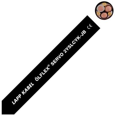 LAPP ÖLFLEX SERVO 2YSLCY-JB - Servokabel 3 x 1,5 mm², 3 G 0,25 mm², Schwarz LAPP ÖLFLEX SERVO 2YSLCY-JB - Servokabel 3 x 1,5 mm², 3 G 0,25 mm², Schwarz