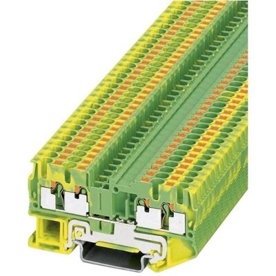 Phoenix Contact Schutzleiterklemme PIT 2,5-QUATTRO-PE, Elektronikkabel + Stecker, Gelb, Grün Phoenix Contact Schutzleiterklemme PIT 2,5-QUATTRO-PE, Elektronikkabel + Stecker, Gelb, Grün
