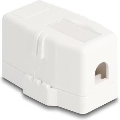 Delock 85841 - Keystone Leergehäuse 1 Port mit magnetischer Unterseite, weiss, Elektronikzubehör + Gehäuse, Weiss Delock 85841 - Keystone Leergehäuse 1 Port mit magnetischer Unterseite, weiss, Elektronikzubehör + Gehäuse, Weiss