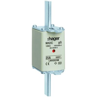 Hager, Sicherung, LNH2025M (25 A) Hager, Sicherung, LNH2025M (25 A)