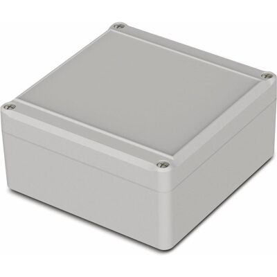 Bopla Universalgehäuse, Euromas II, ABS, 122 x 120 x 57 mm, IP65, lichtgrau (Gehäuse), Elektronikzubehör + Gehäuse, Grau Bopla Universalgehäuse, Euromas II, ABS, 122 x 120 x 57 mm, IP65, lichtgrau (Gehäuse), Elektronikzubehör + Gehäuse, Grau