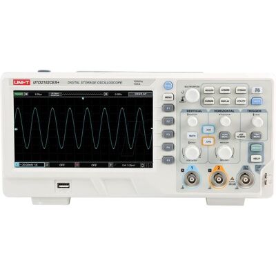 Uni-T, Multimeter, Oszilloskop UTD2102CEX+, 100MHz, 2 Kanal (Oszilloskop) Uni-T, Multimeter, Oszilloskop UTD2102CEX+, 100MHz, 2 Kanal (Oszilloskop)
