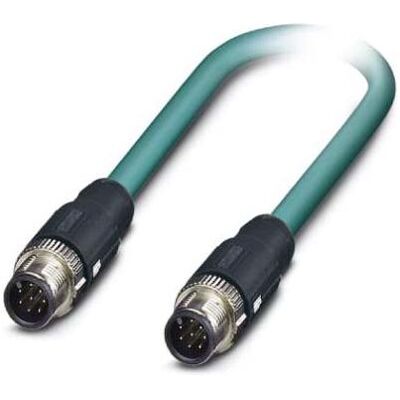 Phoenix Contact 1407435 Sensor-/Aktor-Anschlussleitung 2 m Polzahl: 8 1 St., Elektronikkabel + Stecker, Blau Phoenix Contact 1407435 Sensor-/Aktor-Anschlussleitung 2 m Polzahl: 8 1 St., Elektronikkabel + Stecker, Blau