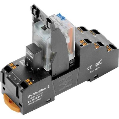 Weidmüller DRMKITP 24VDC 2CO Relämodul - Relä, 24 V/DC, 10 A, 2 Umschalter, 10 Stück Weidmüller DRMKITP 24VDC 2CO Relämodul - Relä, 24 V/DC, 10 A, 2 Umschalter, 10 Stück