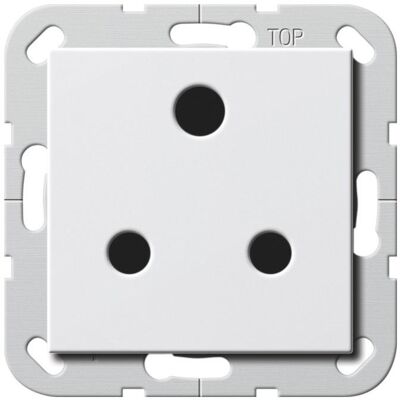 Gira Modell 277403 - Britische Standard Rundsteckdose 15A Gira Modell 277403 - Britische Standard Rundsteckdose 15A
