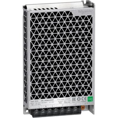 Schneider, Systemstromversorgung, Spannungsversorgung, Easy Modicon ABL2, getaktet, 1-phasig, 100-240V AC, 24V DC, 6,5A, 156W ABL2REM2 Schneider, Systemstromversorgung, Spannungsversorgung, Easy Modicon ABL2, getaktet, 1-phasig, 100-240V AC, 24V DC, 6,5A, 156W ABL2REM2
