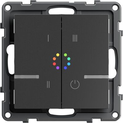 Legrand, Lichtschalter + Storenschalter, Seano m Netatmo Wandsender Legrand, Lichtschalter + Storenschalter, Seano m Netatmo Wandsender
