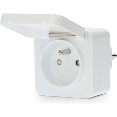 Nedis, Smart Plug, SmartLife Smart Stecker Wi-Fi IP44 Leistungsmesser 3680 W Frankreich / Typ E (CEE 7/6) Nedis, Smart Plug, SmartLife Smart Stecker Wi-Fi IP44 Leistungsmesser 3680 W Frankreich / Typ E (CEE 7/6)