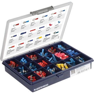 H+B, Kabelverbindung, Sortiment, Quetschverbinder ELPARTS 54254110 H+B, Kabelverbindung, Sortiment, Quetschverbinder ELPARTS 54254110