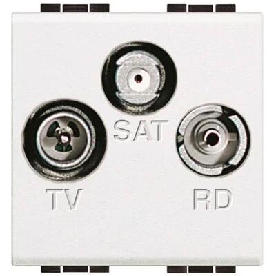 Legrand N4210D Weiße Einzeldose - Elektrische Steckdose Legrand N4210D Weiße Einzeldose - Elektrische Steckdose