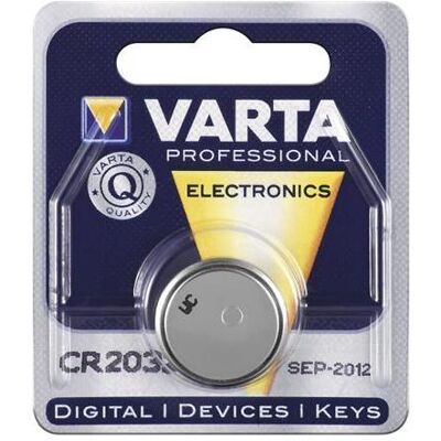 Varta Knopfzelle Lithium, CR2032 (1 Stk., CR2032), Batterien + Akkus Varta Knopfzelle Lithium, CR2032 (1 Stk., CR2032), Batterien + Akkus