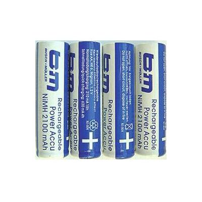 Busch & Müller Busch + Müller Batterie, IXON IQ AKKU, Ni-MH 2100 mAh 1,2 V AA Akku Batterien, 4er Set, 492A (4 Stk., AA, 2100 mAh), Batterien + Akkus Busch & Müller Busch + Müller Batterie, IXON IQ AKKU, Ni-MH 2100 mAh 1,2 V AA Akku Batterien, 4er Set, 492A (4 Stk., AA, 2100 mAh), Batterien + Akkus