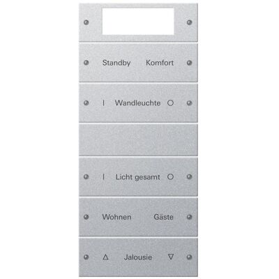 Gira, Zubehör Schalterprogramm, Wippenset 5f Plus (2+3) beschr. System 221526 Gira, Zubehör Schalterprogramm, Wippenset 5f Plus (2+3) beschr. System 221526
