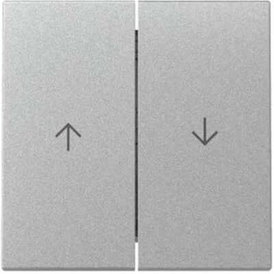 Gira, Zubehör Schalterprogramm, Wippe 2f Pfeil System 55 F 329426 Alu Gira, Zubehör Schalterprogramm, Wippe 2f Pfeil System 55 F 329426 Alu
