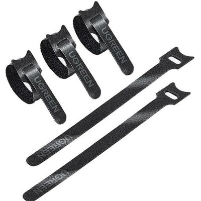 Ugreen, Kabelbinder, - Cable Organizer LP401 (20245P20) - x20 Winder, for Travel, Management System - Black (20 Stk.) Ugreen, Kabelbinder, - Cable Organizer LP401 (20245P20) - x20 Winder, for Travel, Management System - Black (20 Stk.)