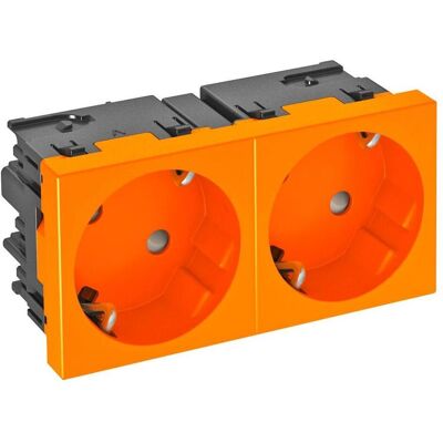 OBO Bettermann STD-D3SC ROR2 Steckdose - 33° 2-fach Schutzkontakt OBO Bettermann STD-D3SC ROR2 Steckdose - 33° 2-fach Schutzkontakt
