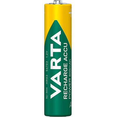 Varta UNI Standardbatterie für (4 Stk., AAA, 800 mAh), Batterien + Akkus Varta UNI Standardbatterie für (4 Stk., AAA, 800 mAh), Batterien + Akkus