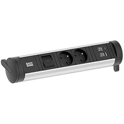Bachmann CYCLE Base 2x UTE USB 22W 0,2m Steckdosenleiste Bachmann CYCLE Base 2x UTE USB 22W 0,2m Steckdosenleiste