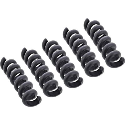 InLine, Kabelschutz + Kabelführung, 5er Pack Kabelspirale, Kabelmanager 1-fach, 65x30mm, schwarz (Kabelspiralschlauch, 6500 cm) InLine, Kabelschutz + Kabelführung, 5er Pack Kabelspirale, Kabelmanager 1-fach, 65x30mm, schwarz (Kabelspiralschlauch, 6500 cm)