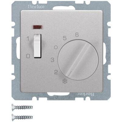 Berker 20316084, Thermostat, Silber Berker 20316084, Thermostat, Silber