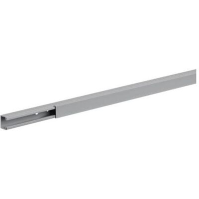 2x Hager, Kabelschutz + Kabelführung, Installationskanal PVC LF, 15 x 15 x 2.000 mm, steingrau (Kabelkanal, 200 cm) 2x Hager, Kabelschutz + Kabelführung, Installationskanal PVC LF, 15 x 15 x 2.000 mm, steingrau (Kabelkanal, 200 cm)