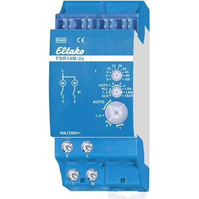 Eltako, Aktor, FSR14M-2x RS485 Bus-Schaltaktor Rack (Schaltaktor) Eltako, Aktor, FSR14M-2x RS485 Bus-Schaltaktor Rack (Schaltaktor)