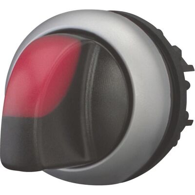 Eaton Leuchtwahltaste, 3 Stellungen, rastend, Schalter + Taster, Rot Eaton Leuchtwahltaste, 3 Stellungen, rastend, Schalter + Taster, Rot