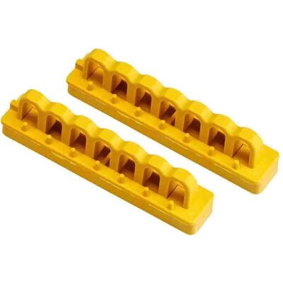 Brady, Kabelverbindung Zubehör, Halterung, Glasfaserverstärktes Nylon, Gelb, 20.32 x 101.60 mm (2 Stück/Packung) Brady, Kabelverbindung Zubehör, Halterung, Glasfaserverstärktes Nylon, Gelb, 20.32 x 101.60 mm (2 Stück/Packung)