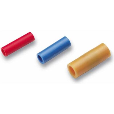 Cimco, Kabelverbindung, Parallelverbinder, isoliert, 0,5-1 qmm, rot, mit Isolierhülse aus Polyethylen Cimco, Kabelverbindung, Parallelverbinder, isoliert, 0,5-1 qmm, rot, mit Isolierhülse aus Polyethylen