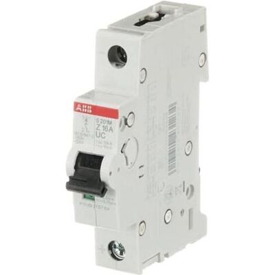 ABB, Schutzschalter, LS S201M-Z16UC Sicherungsautomat Z-Char., 10kA, 16A, 1P ABB, Schutzschalter, LS S201M-Z16UC Sicherungsautomat Z-Char., 10kA, 16A, 1P