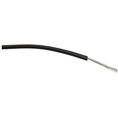 RS PRO, Kabelleitung, Schaltdraht Ø 2.20 - 2.45mm / 0,75 mm², 18 AWG Kupfer verzinnt, Schwarz PVC isoliert 24 / 0,2 (100 m) RS PRO, Kabelleitung, Schaltdraht Ø 2.20 - 2.45mm / 0,75 mm², 18 AWG Kupfer verzinnt, Schwarz PVC isoliert 24 / 0,2 (100 m)
