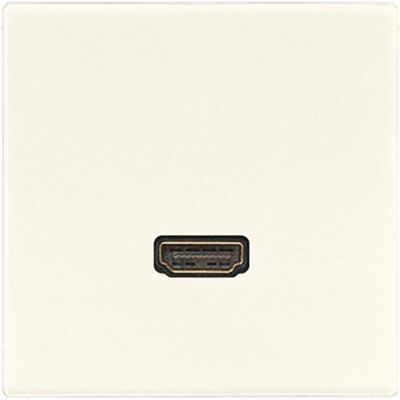 Jung MALS1112 - Elfenbein HDMI Multimedia Platte - Multimedia Steckdose Jung MALS1112 - Elfenbein HDMI Multimedia Platte - Multimedia Steckdose
