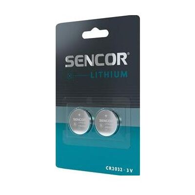 Sencor Einmal Lithium Batterie CR2032, 2-pack (2 Stk., CR2032), Batterien + Akkus Sencor Einmal Lithium Batterie CR2032, 2-pack (2 Stk., CR2032), Batterien + Akkus